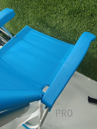 Silla plegable de playa con cojín - Aktive