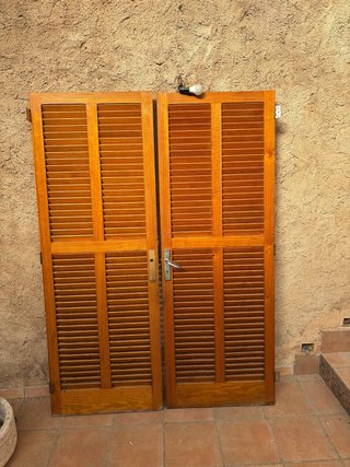 Persianas mallorquinas de madera