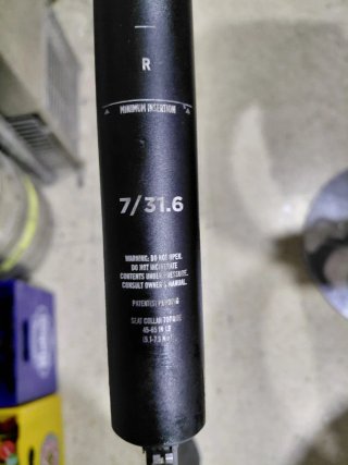 Tija telescópica Fox Transfer 175mm