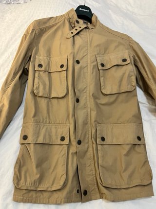 Parka Barbour Beige Talla XL