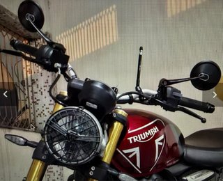 Espejos Retrovisores Moto Aluminio redindos