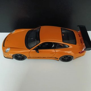 Porsche GT3 RS Welly 1:18 Arancione