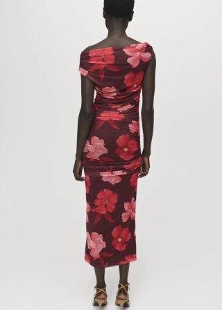 Vestido floral Mango Talla S (NUEVO)