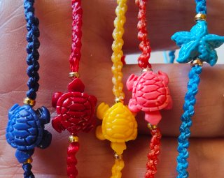 Pulseras de la amistad de macrame