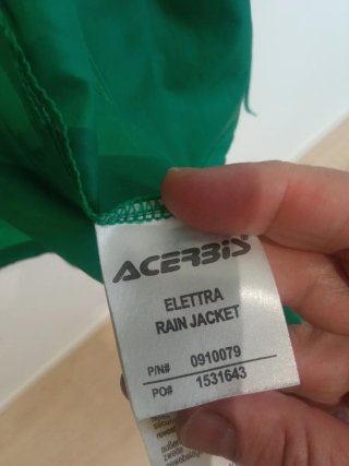 Cortavientos Acerbis Verde
