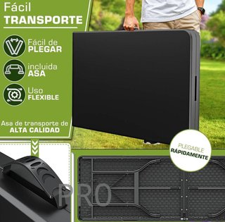 Mesa de jardín plegable - Tillvex