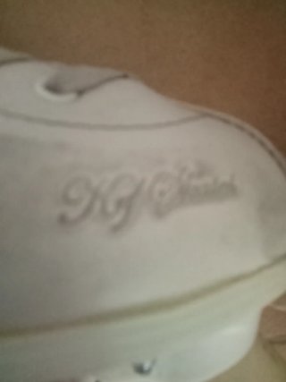 Pattini a rotelle bianchi, nr 39