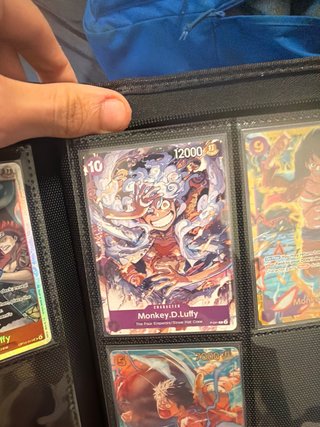 Cartas One Piece Luffy