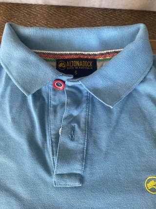 Polo manga corta azul de ALTONADOCK