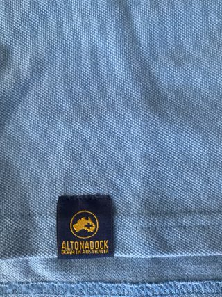 Polo manga corta azul de ALTONADOCK