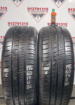 195 60 14 H KUMHO RUEDA AL 90% VIDA UTIL
