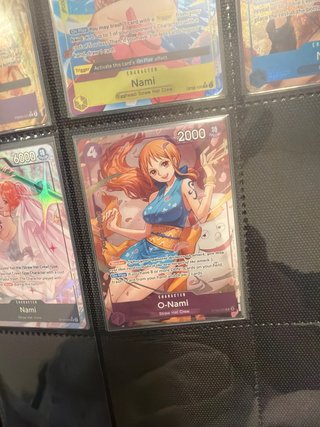 Cartas One Piece Nami