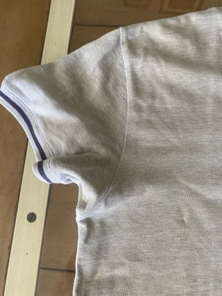 Polo Ralph Lauren gris manga corta Talla S