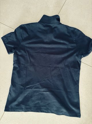 Polo Massimo Dutti Talla L azul marino