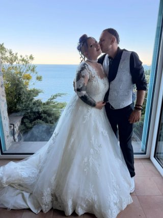 Abito da sposa Pronovias taglia 52/54