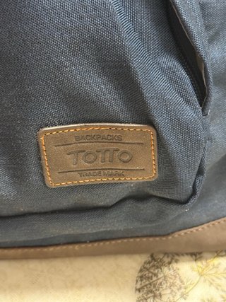Bolso de viaje Totto azul 24 x 24 x 44