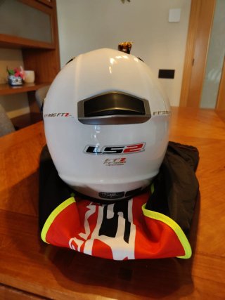 Casco Moto LS2 FF396 Talla L Blanco