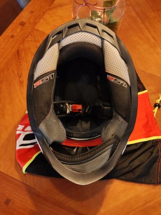 Casco Moto LS2 FF396 Talla L Blanco