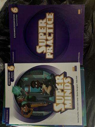 Libros Inglés Cambridge Super Minds y Grammar