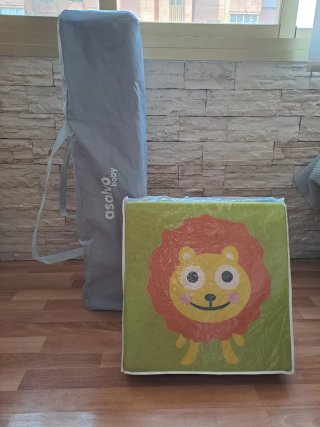 Cuna de viaje Asalvo con colchón