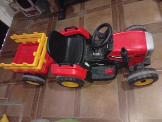 Tractor a batería doble motor tracción trasera