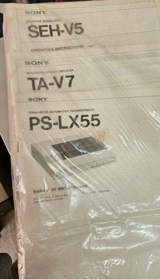Sony Precise V7 Stereo System