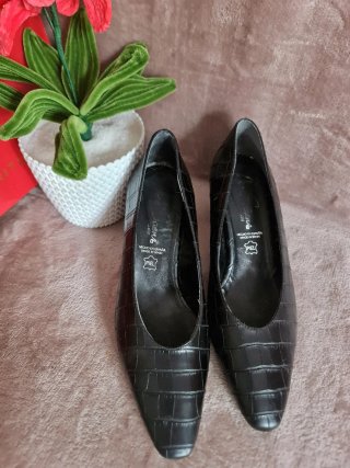 Zapatos tacón Ana Sáenz Talla 39 Negro