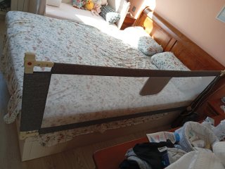 Barrera Cama Bebé Plegable