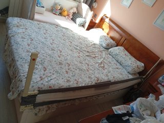 Barrera Cama Bebé Plegable