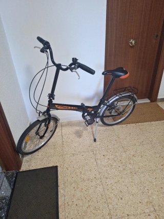 Bicicleta plegable aluminio  +REGALO
