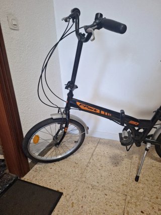 Bicicleta plegable aluminio  +REGALO