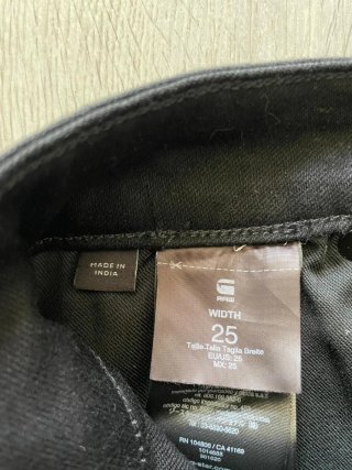 Falda G-Star Negra Denim