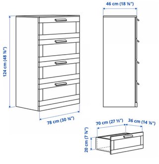 Cómoda blanca