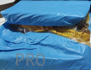 Piscina hinchable infantil transparente