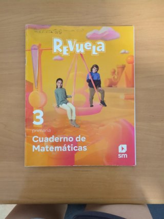 Cuaderno de Matemáticas. 3 Primaria. Revuela