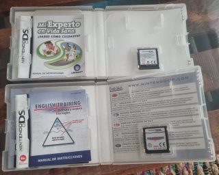 Pack 2 Juegos DS: English Training y Vida Sana