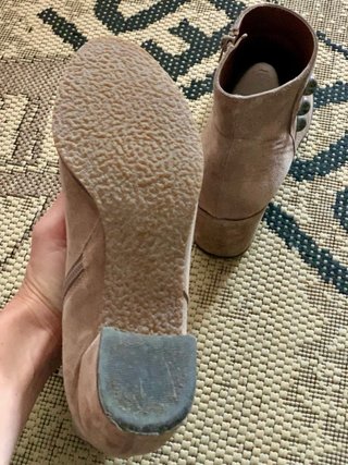 Botines marrones con botones
