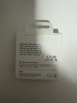 iPhone 13 128GB + Cable sin usar