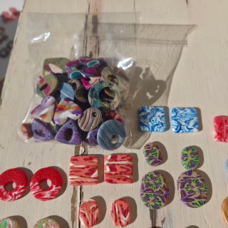 4 - Pendientes Arcilla Polimérica para Montar