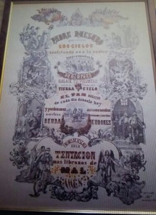Cuadro Padre Nuestro antiguo