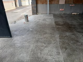Hormigón impreso para exteriores
