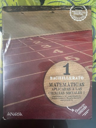 Libros 1 Bachillerato ciencias sociales