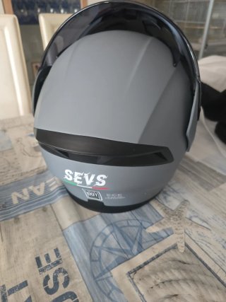 Casco Moto Talla M Gris Nuevo