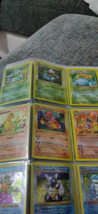 Cartas Pokémon Base Set Charizard Charmander