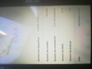 Huawei Y6 Pro Negro
