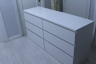 Cómoda 3 Cajones IKEA Blancas