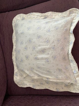 Tris cuscini cotone beige e grigio