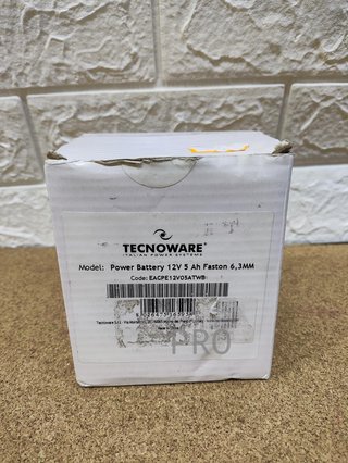 Batería de Plomo-Ácido 12V 5Ah Tecnoware