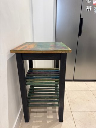 Carro auxiliar cocina de madera IKEA modelo BEKVAM