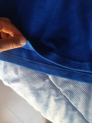 Camiseta Le Coq Sportif azul manga corta nueva a